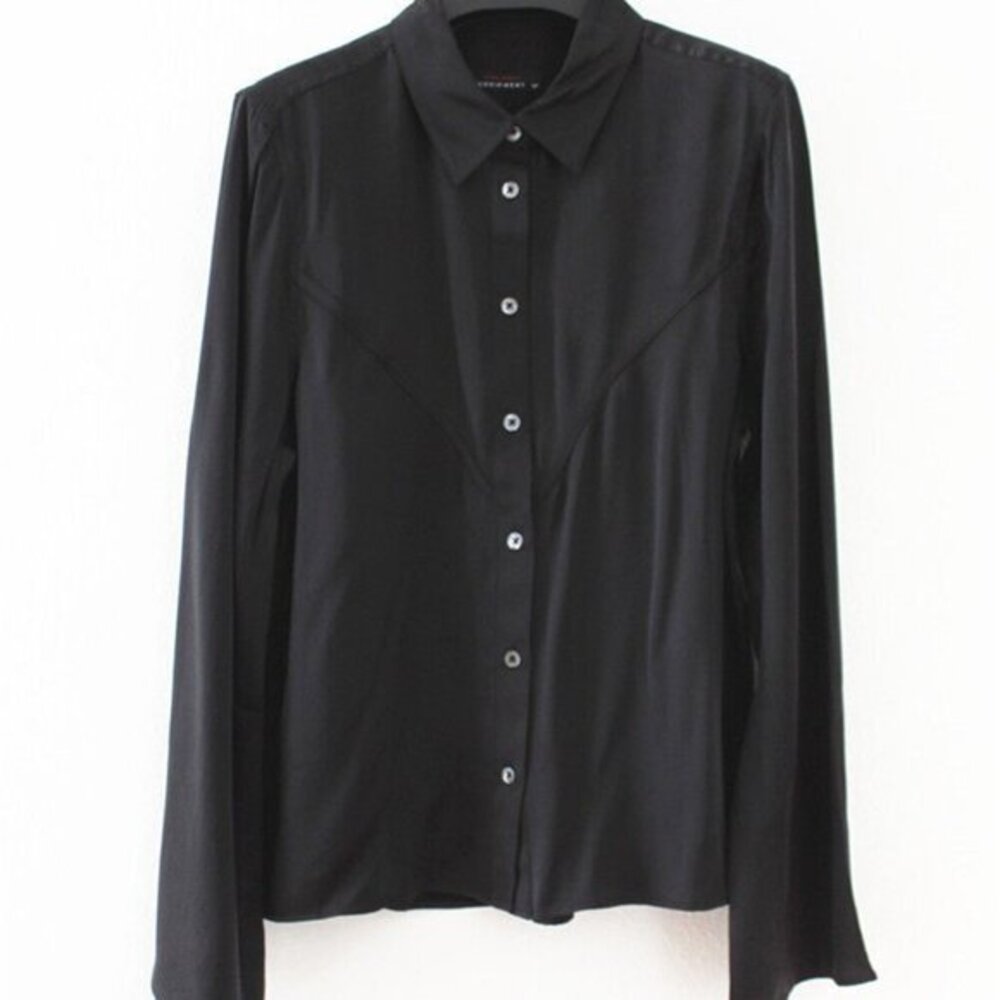 Equipment Selah Silk Blouse. Black, S